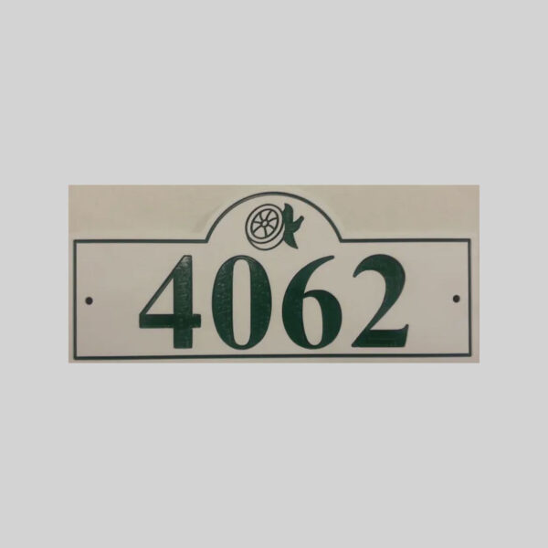 house-address-number-sign