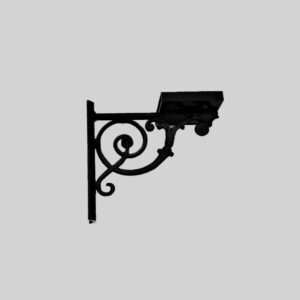 Mallard-Black-Mailbox-Mounting-Bracket