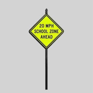 STREET-SIGNS-30-30X30-SCHOOL-ZONE-AHEAD