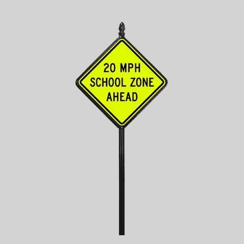 STREET-SIGNS-30-30X30-SCHOOL-ZONE-AHEAD