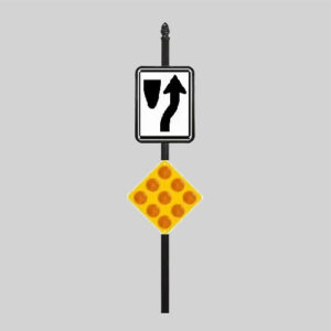 STREET-SIGNS-31-12-X18-KEEP-RIGHT-w-amber-deliniat