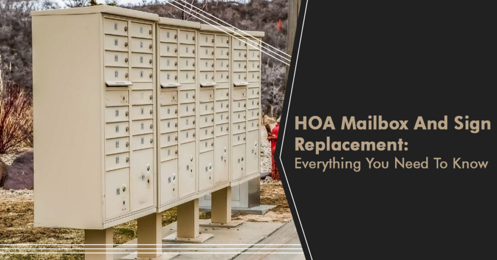 HOA-Mailbox-And-Sign-Replacement