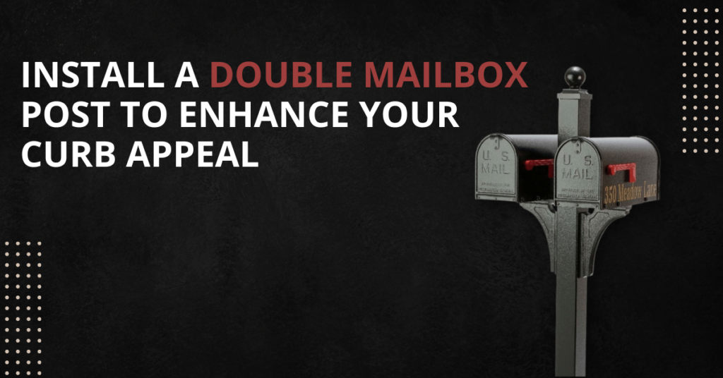 Double-Mailbox-Post